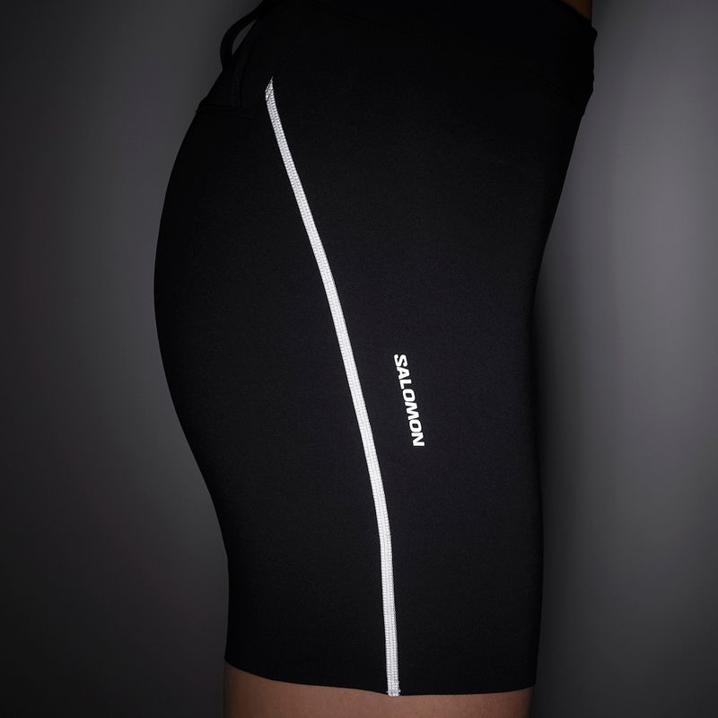 Шорти для бігу жіночі Salomon Sense Stow 6" deep black 8