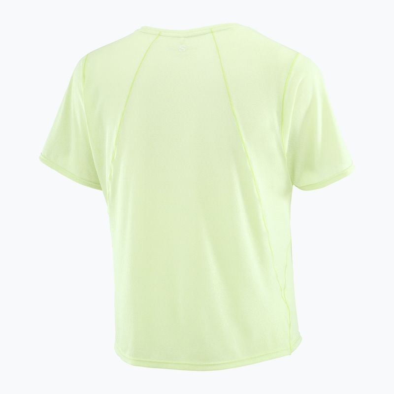 Жіноча бігова футболка Salomon Shakeout Air Cropp butterfly 4