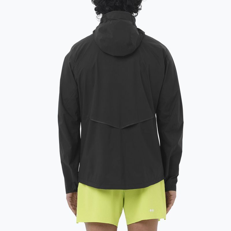 Куртка для бігу чоловіча Salomon Bonatti Waterproof dee black 2
