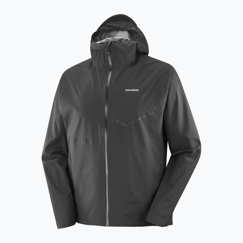 Куртка для бігу чоловіча Salomon Bonatti Waterproof dee black 7