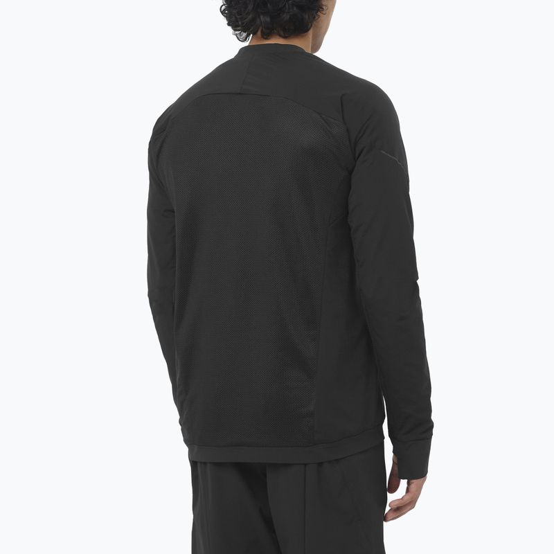 Кофта для бігу чоловіча Salomon Ultra Fleece Deep Black 2