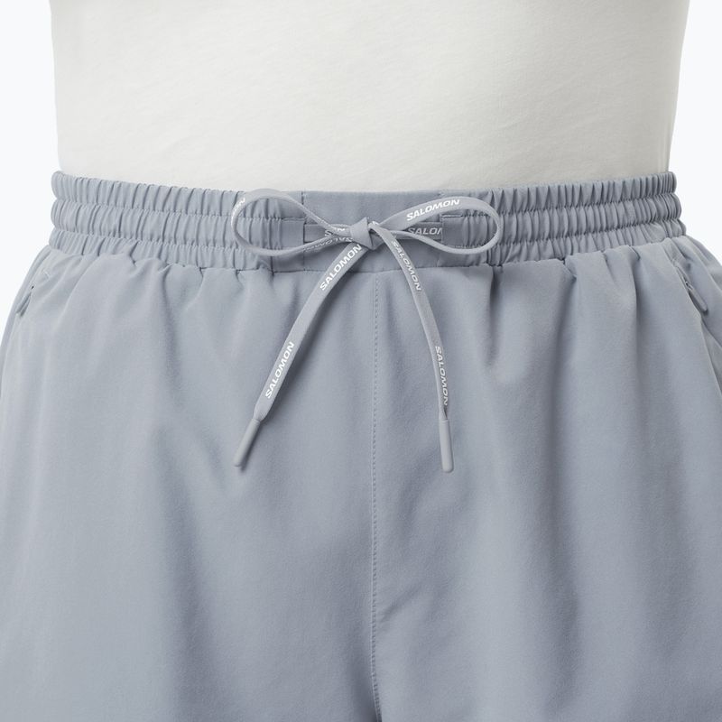 Шорти для бігу чоловічі Salomon SHAKEout Core 5" trade winds 3