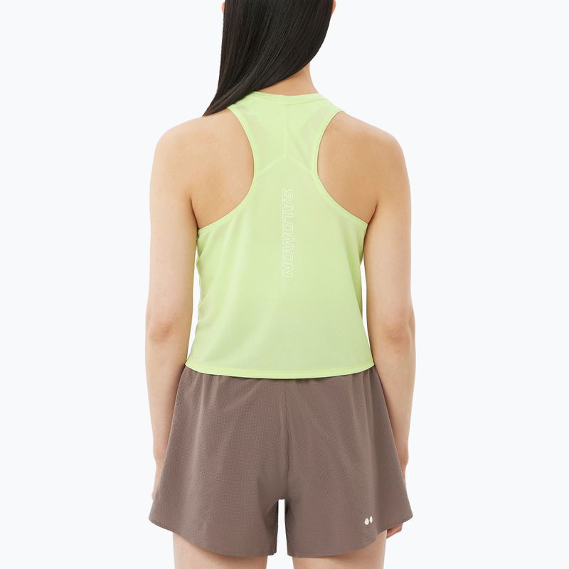 Жіноча бігова футболка Salomon Sense Aero Short Tank butterfly 2