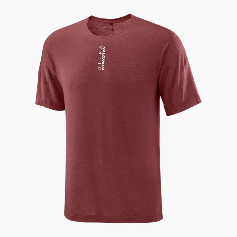 Чоловіча бігова футболка  Salomon Ultra Tee syrah 5