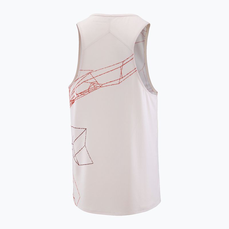 Футболка для бігу чоловіча Salomon S/Lab Speed Tee lilac ash/fiery red 5