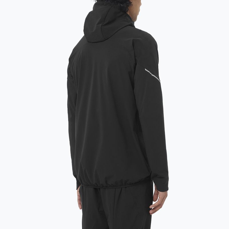 Куртка для бігу чоловіча Salomon Ultra Softshell Jacket deep black 2