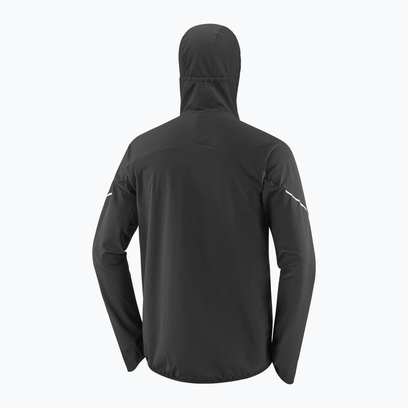 Куртка для бігу чоловіча Salomon Ultra Softshell Jacket deep black 9
