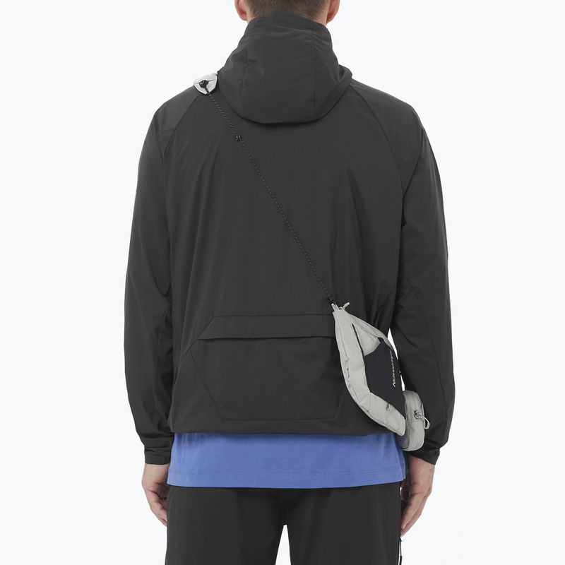 Куртка вітрозахисна жіноча Salomon Outwind Full Zip deep black 2