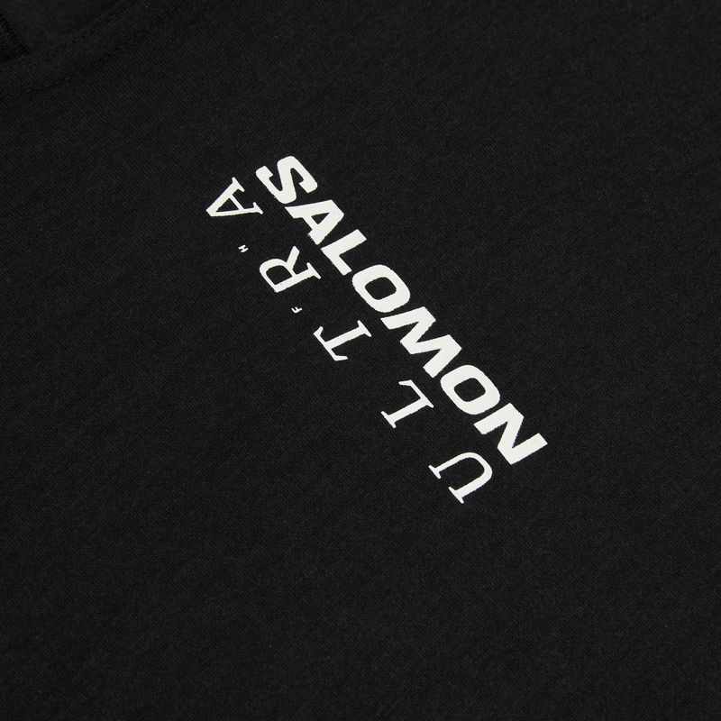 Футболка для бігу чоловіча  Salomon Ultra Tee deep black 7