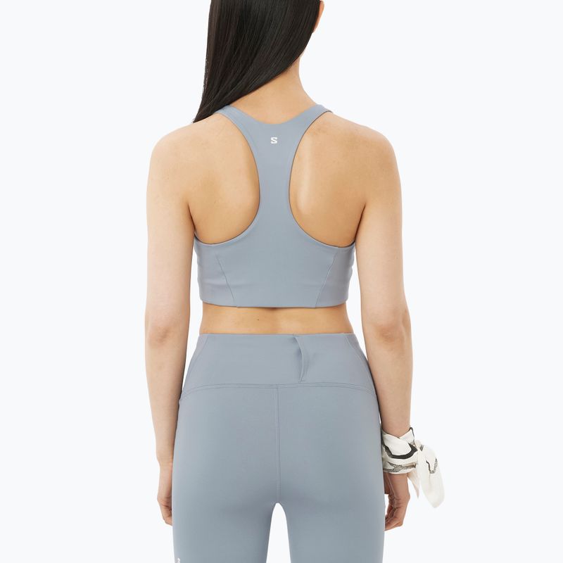 Бюстгальтер для тренувань Salomon SHAKEout Core trade winds 2
