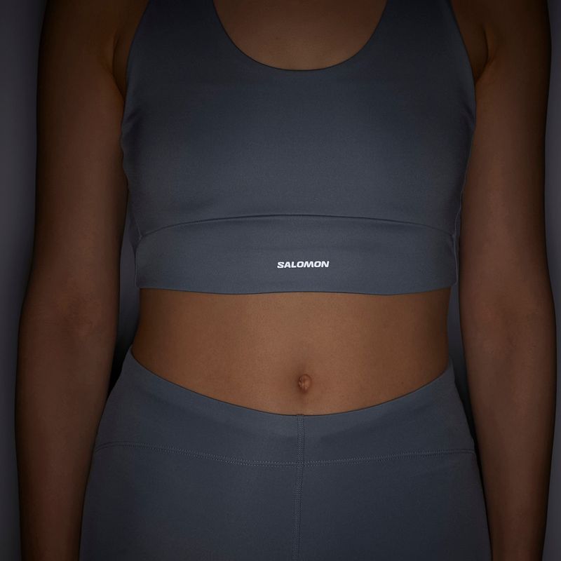 Тренувальний бюстгальтер Salomon SHAKEout Core trade winds 4