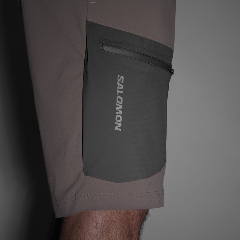 Шорти трекінгові чоловічі Salomon Outerpath Utility iron 7