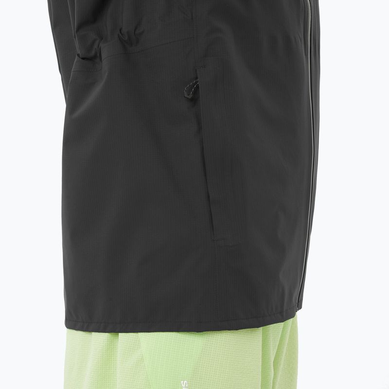 Куртка для бігу жіноча Salomon Bonatti Waterproof deep black 6