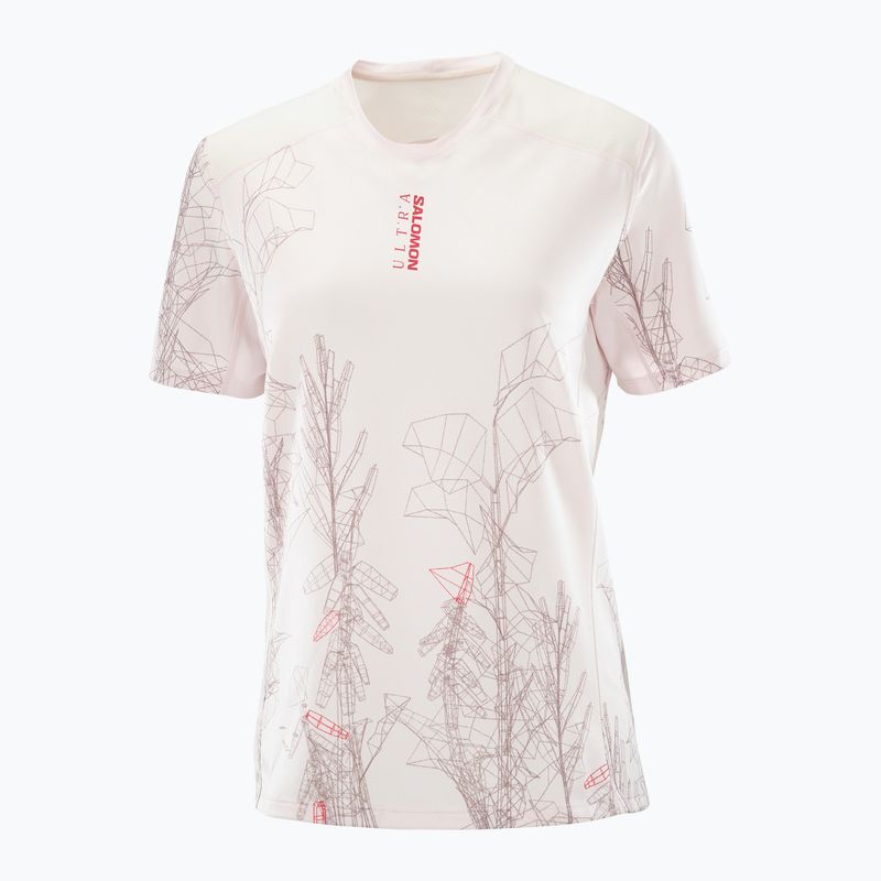 Футболка для бігу жіноча Salomon S/Lab Ultra Tee Aop lilac ash 4