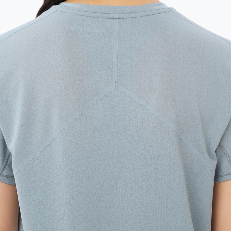 Футболка для бігу жіноча Salomon Sense Aero SS Tee GFX trade winds 3