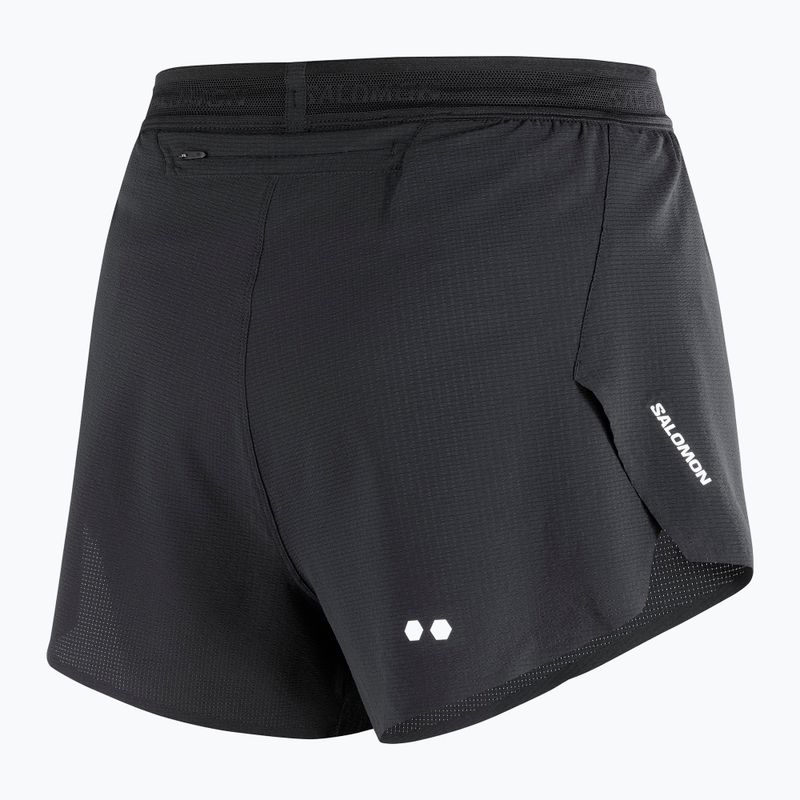 Шорти для бігу жіночі Salomon Sense SPLT 3" deep black 8