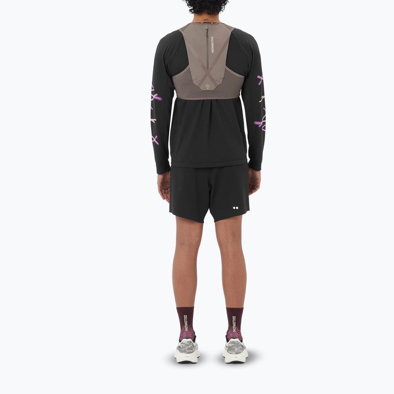 Шорти для бігу чоловічі Salomon Sense Aero 7" deep black 3