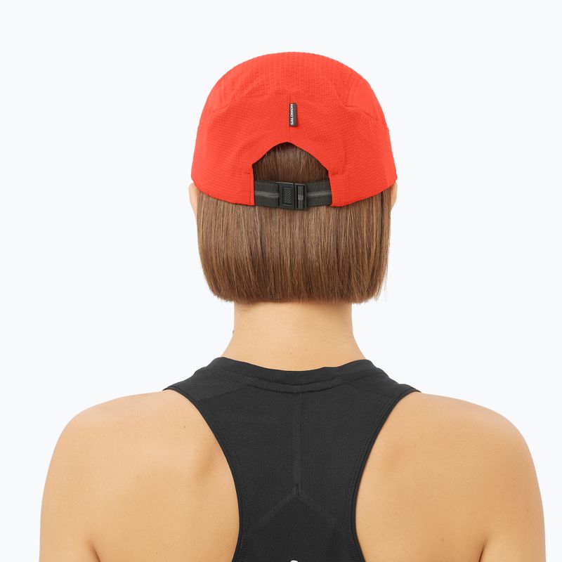 Кепка з козирком Salomon Sense Aero fiery red 3