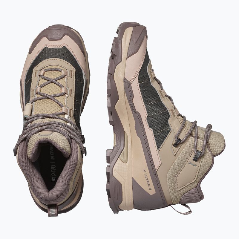 Взуття трекінгове жіноче Salomon X Ultra 5 MID GTX iron/dsrtan/gre 5