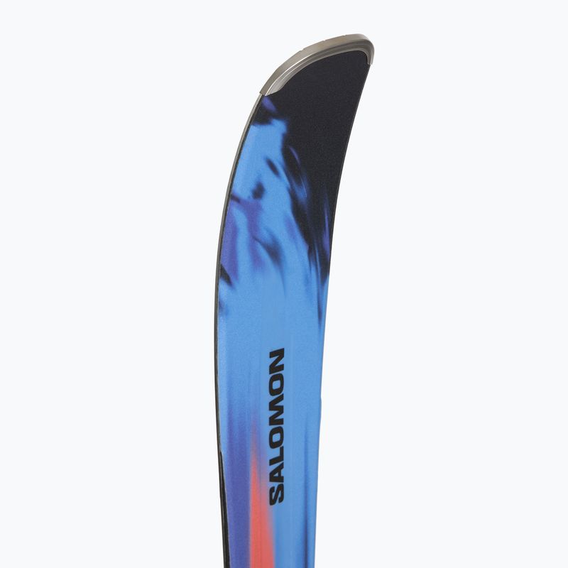 Гірські лижі Salomon Stance 84 R + кріплення M11 GW azure blue/nasturtium/black 6