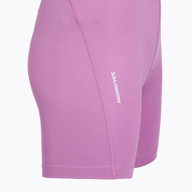 Шорти для бігу жіночі Salomon Shakeout Core Tight 6" iris orchid 4