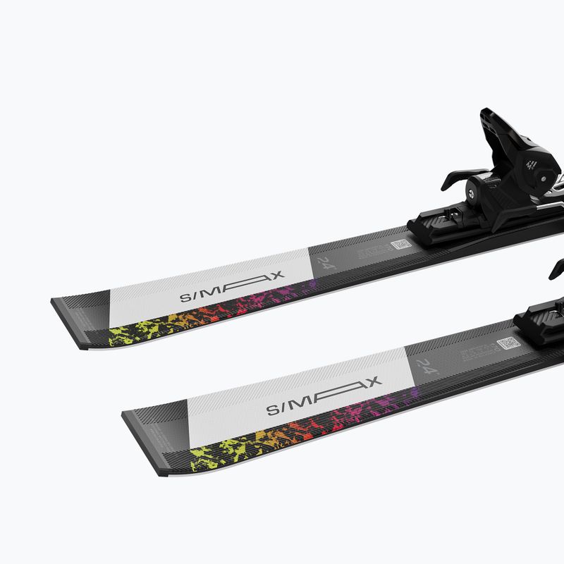 Лижі гірські + кріплення Salomon S/Max 24H + M10 GW black/white 7