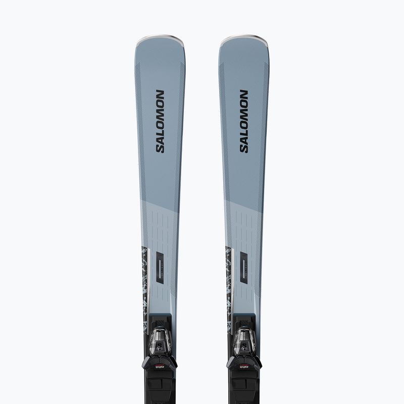 Лижі гірські + кріплення Salomon S/Max 10 + M11 GW dusty blue/black 4