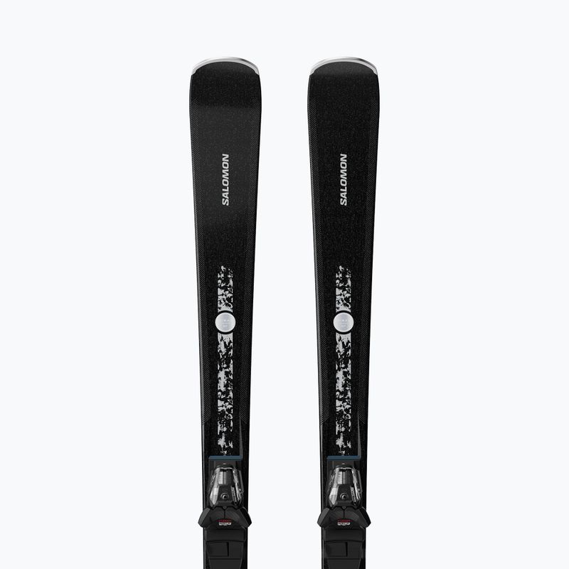 Лижі гірські жіночі + кріплення Salomon S/Max N°8 Black + M10 GW black/glitter 4