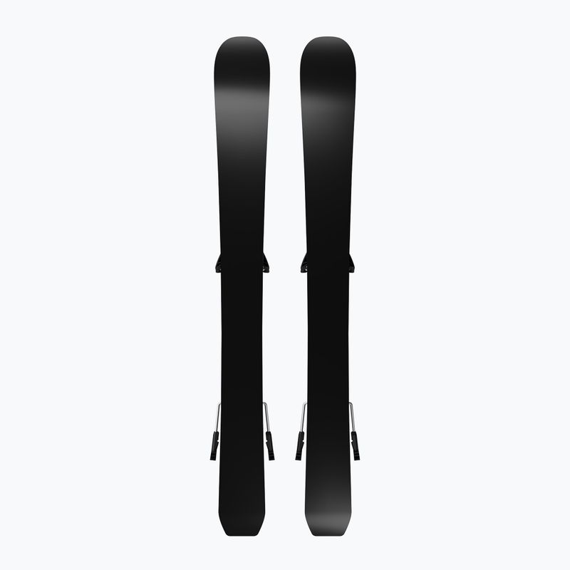 Лижі гірські дитячі + кріплення Salomon QST Jr Black XS + C5 GW black/neon punch 3