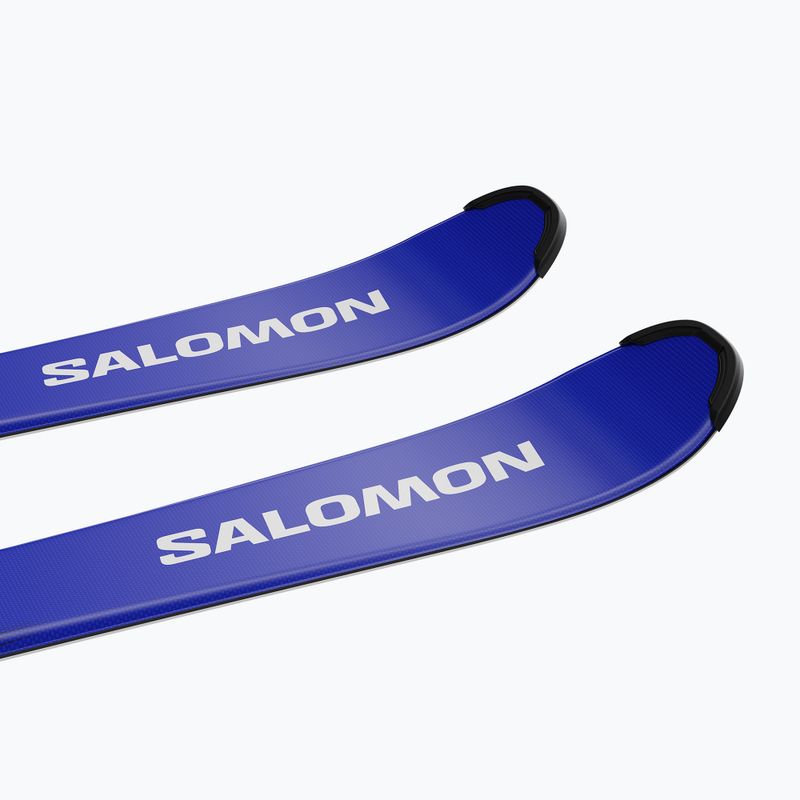 Лижі гірські дитячі + кріплення Salomon Equipe Jr M + C5 GW race blue/equipe red 6