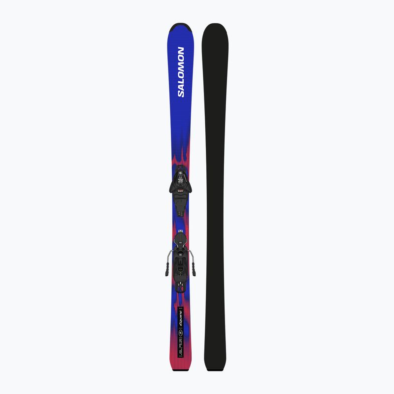 Лижі гірські дитячі + кріплення Salomon Equipe Jr M + L6 GW race blue/equipe red 3