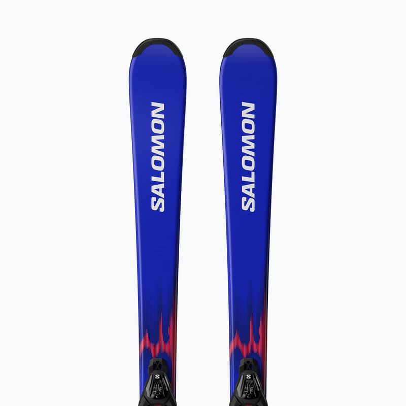 Лижі гірські дитячі + кріплення Salomon Equipe Jr M + L6 GW race blue/equipe red 5