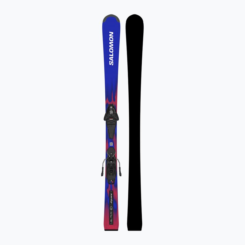 Лижі гірські дитячі + кріплення Salomon Equipe MT JR + L6 GW race blue/equipe red 3