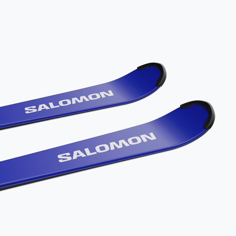 Лижі гірські дитячі + кріплення Salomon Equipe MT JR + L6 GW race blue/equipe red 6
