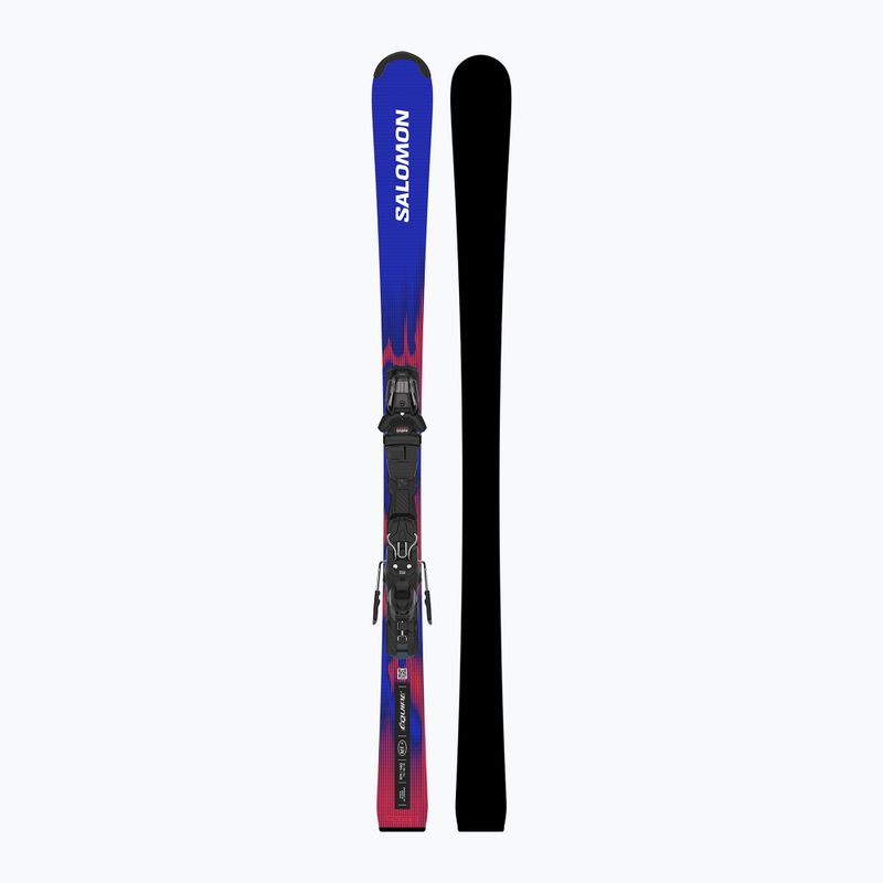 Лижі гірські дитячі + кріплення Salomon Equipe MT JR + M10 GW race blue/equipe red 4