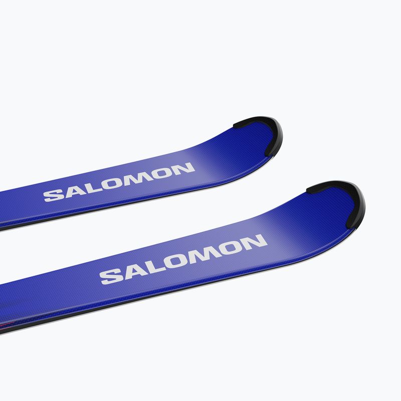 Лижі гірські дитячі + кріплення Salomon Equipe MT JR + M10 GW race blue/equipe red 6