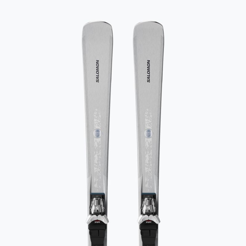 Лижі гірські жіночі + кріплення Salomon S/Max N°8 Silver + M10 GW silver met./glitter 4