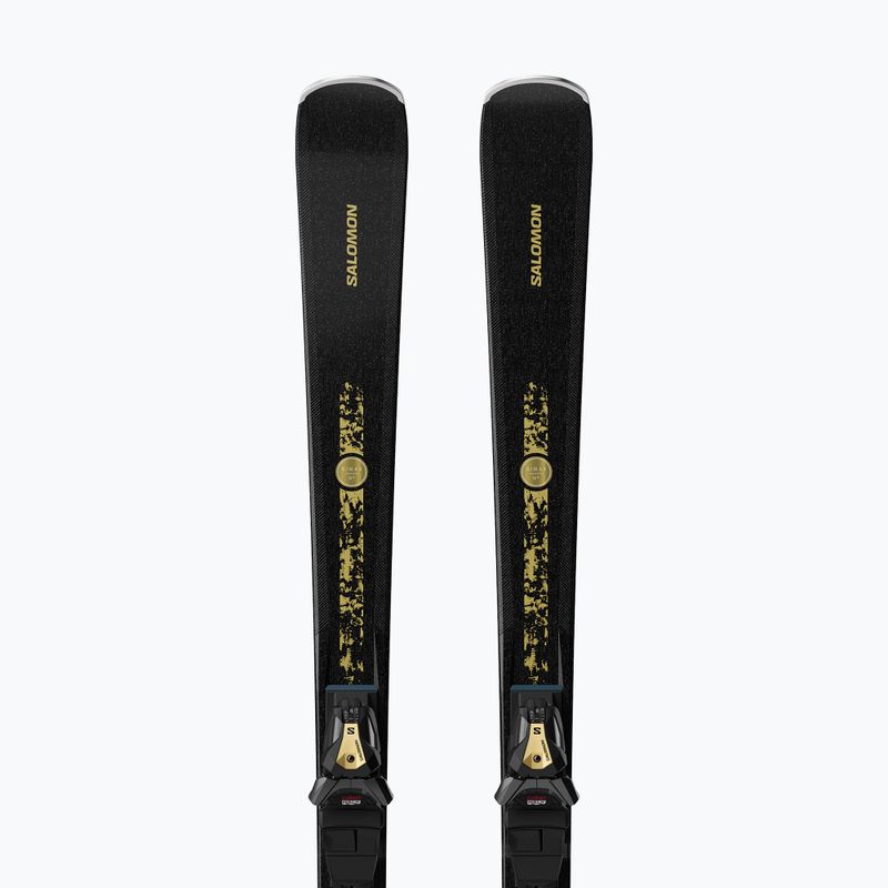 Лижі гірські жіночі + кріплення Salomon S/Max N°12 + MI11 GW black/glitter 3