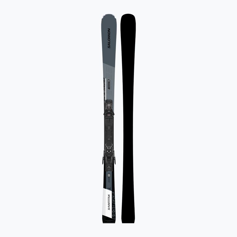Лижі гірські + кріплення Salomon S/Max 6 XT + M10 GW ebony/black 3