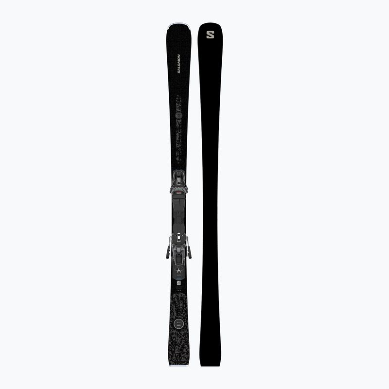 Лижі гірські жіночі + кріплення Salomon S/Max N°14 + MI12 GW black/glitter 3
