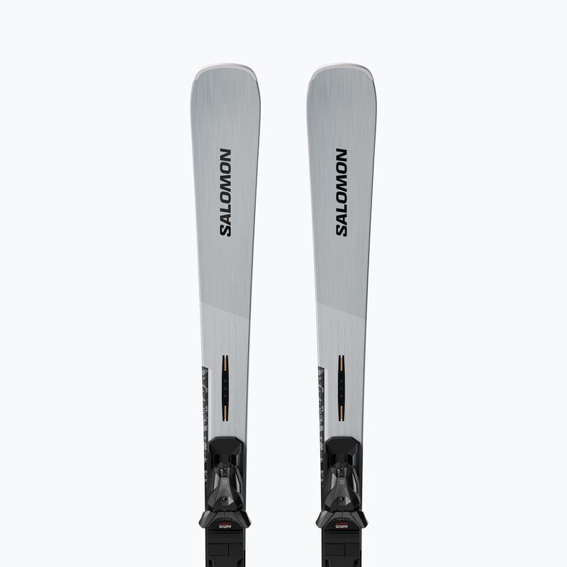 Лижі гірські + кріплення Salomon S/Max 12 + I12 GW silver/black 5