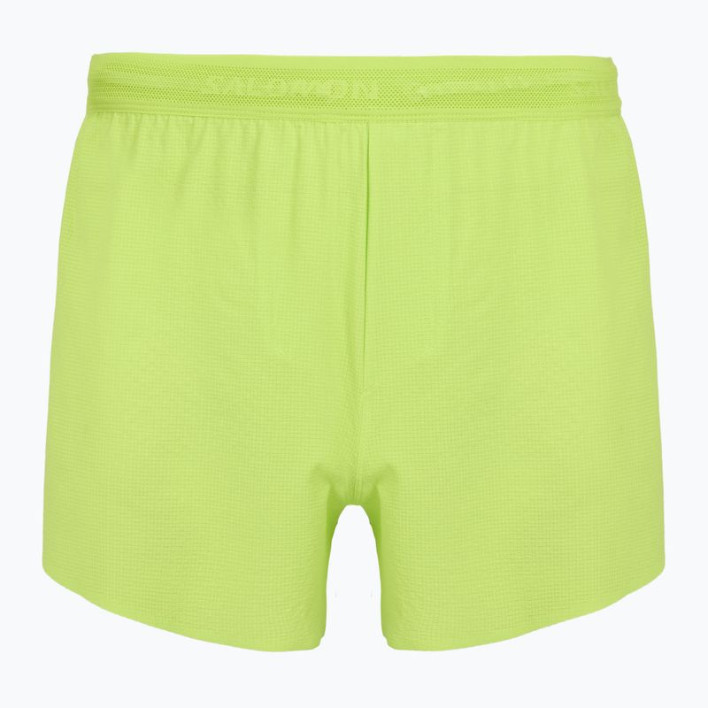 Шорти для бігу чоловічі Salomon Sense Aero SPLT 3" acid lime