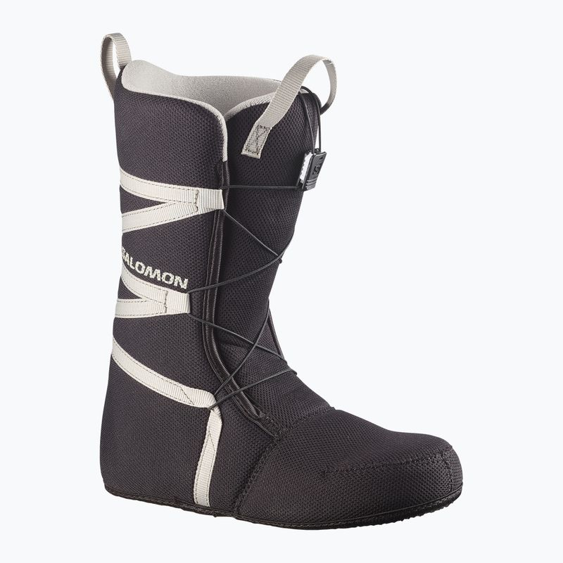 Черевики для сноуборду жіночі Salomon Pearl Boa W black/black/wrought iron 4