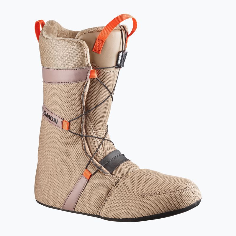 Черевики сноубордні чоловічі Salomon Launch Boa SJ Boa kelp/brown lentil/dragon fire 4
