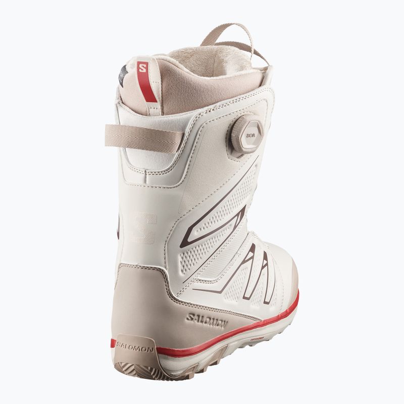 Черевики для сноуборду жіночі Salomon Ivy Boa SJ Boa W almond milk/white pepper/haute red 3