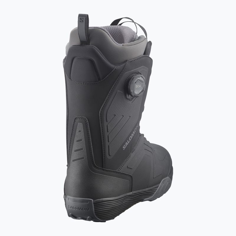 Черевики сноубордні чоловічі Salomon Dialogue Dual Boa black/black/asphalt 2