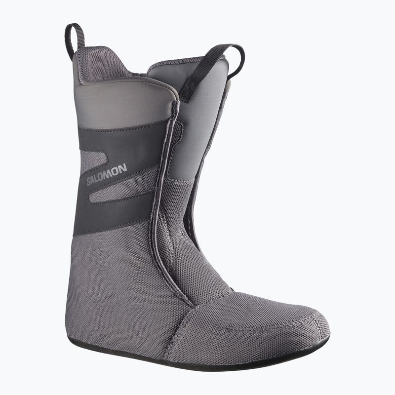 Черевики сноубордні чоловічі Salomon Dialogue Dual Boa black/black/asphalt 4