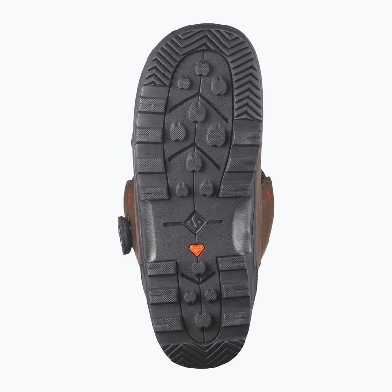 Черевики сноубордні чоловічі Salomon Echo Dual Boa black/wren/fiery red 3