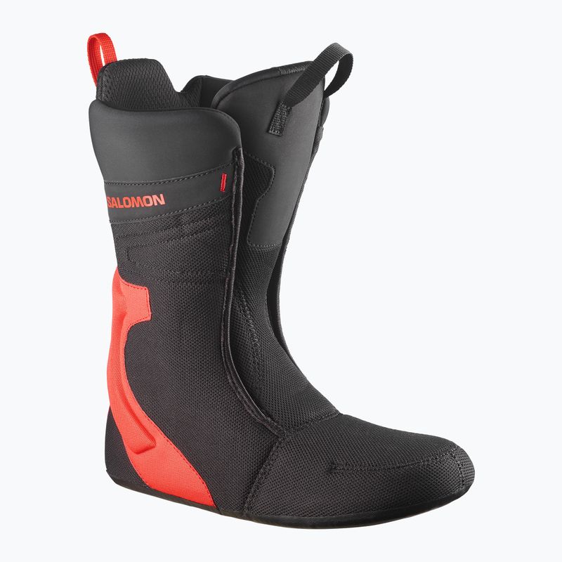 Черевики сноубордні чоловічі Salomon Echo Dual Boa black/wren/fiery red 4