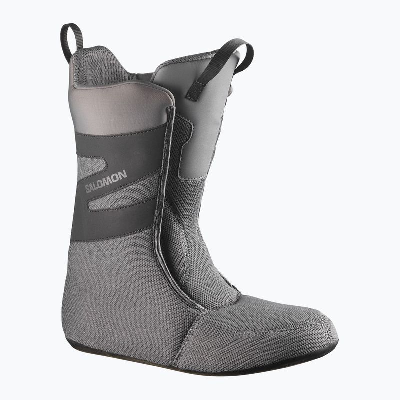Черевики сноубордні чоловічі Salomon Dialogue Dual Boa Wide black/black/asphalt 4
